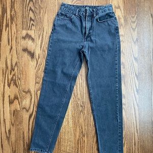 Black BDG High Rise Mom Jeans UO
